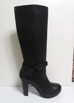 Buffalo london высокие кожаные сапоги р. 40