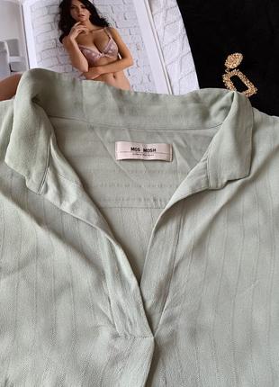 Красивая блуза необычного цвета дорогого бренда3 фото