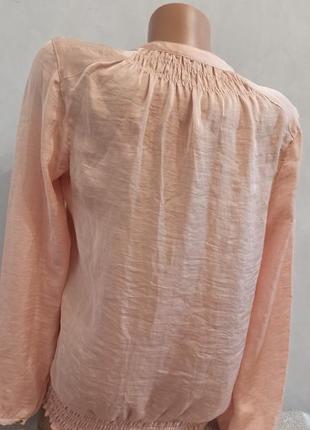 Женская атласная блуза.2 фото