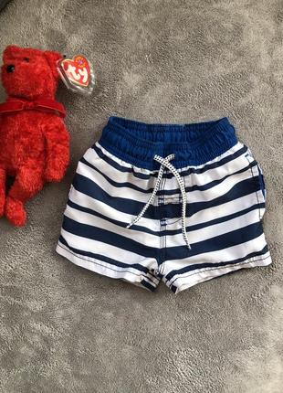 Лёгкие шортики next 3-6 мес