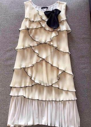Платье нежное нарядное monnalisa jakioo xxs,xs,s