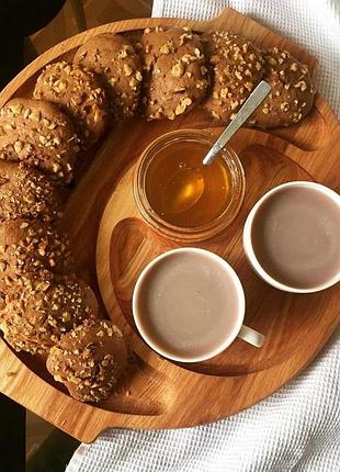 Поднос секционный деревянный