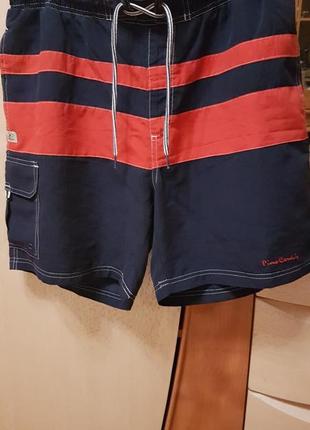 Фирменные мужские шорты pierre cardin1 фото