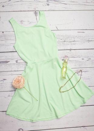 Платье,сарафан фактурный на лето,с вырезом на спинке,сукня