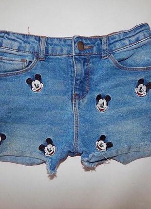 Актуальные шорты primark disney 8-9 лет