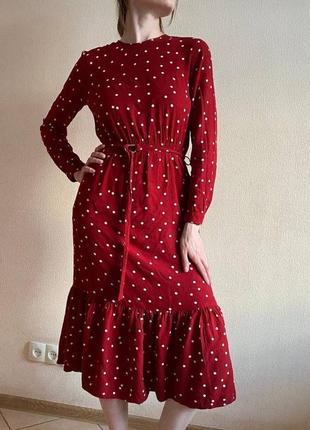 Плаття в горошок