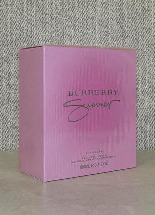 Burberry summer 2013 для женщин 100 мл оригинал