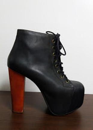 Lita jeffrey campbell lita havana оригінал шкіряні черевики р. 37