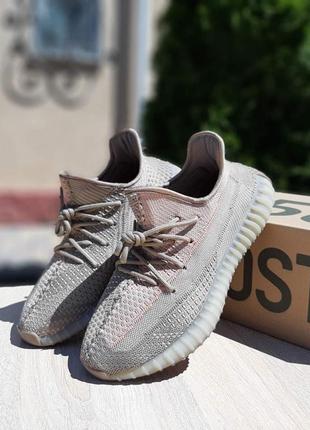 Кросівки чоловічі adidas yeezy boost 350 бежеві / кросівки чоловічі адідас адідас кроси10 фото