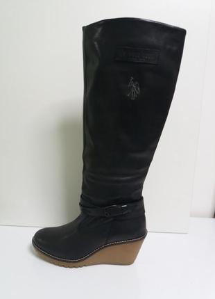 U. s polo assn кожаные сапоги р. 37 распродаж