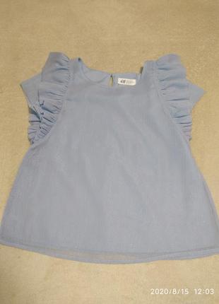 Блуза  h&m 140(9-10лет)