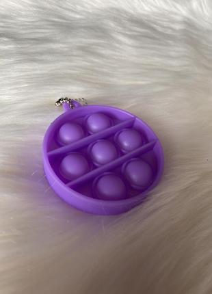Брелок игрушка-антистресс push bubble fidget4 фото