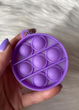 Брелок игрушка-антистресс push bubble fidget3 фото