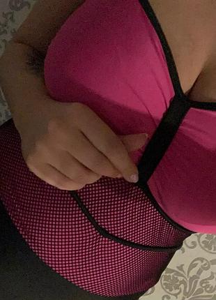 Гарний двоколірний купальник для пляжу і басейну6 фото