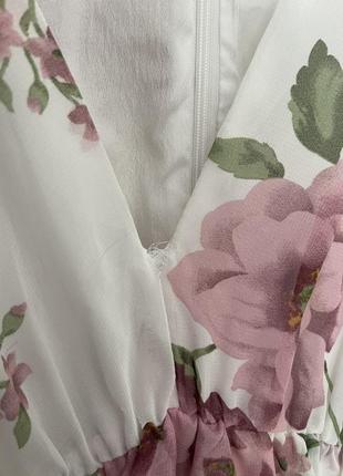Сукн в квітковий принт4 фото