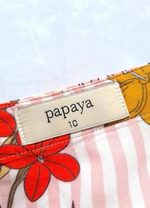 🖤 рубашка с цветочным принтом от papaya5 фото