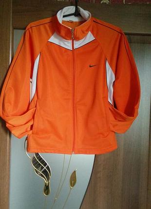 Олимпийка, кофта,ветровка флис.  nike