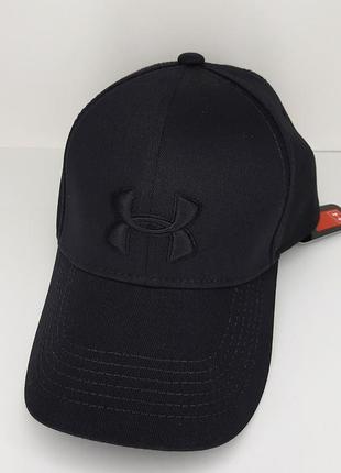 Кепка бейсболка андер армор чорна черная under armor