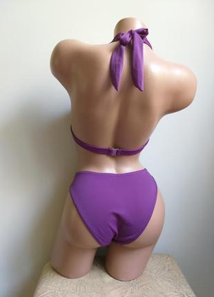 Фиолетовый купальник. бикини.4 фото