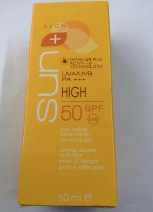 Антивозростной крем для лица spf 50 (50 мл)  avon