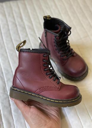 Ботинки dr. martens 23 размер оригиналы, кожаные ботинки