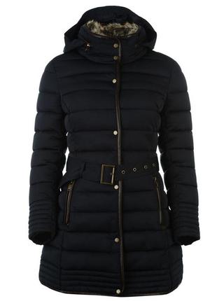 Теплая женская зимняя куртка firetrap размер 50-521 фото