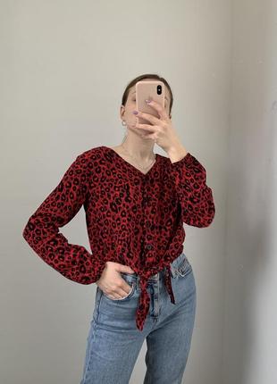 Яскрава сорочка на зав'язках від primark