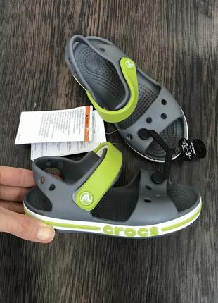 Дитячі босоніжки, сандалі крокс crocs c9 c10