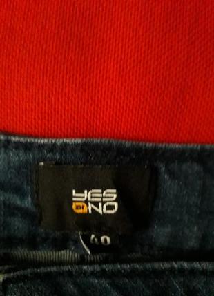 Джинсовые шорты yes no с вышивкой3 фото