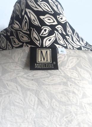 Винтажная шелковая блузка madeleine4 фото