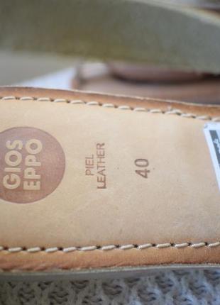 Кожаные босоножки сандали вьетнамки gioseppo р.40 26 см4 фото