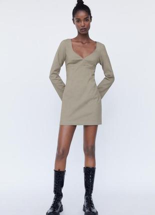 Нове стильне плаття zara, m, київ