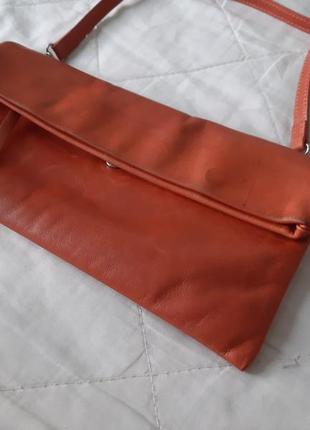 Кожаный клатч gianni chiarini 3