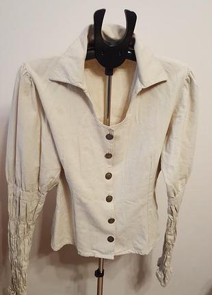 Льон,р. 40-42,блузка
