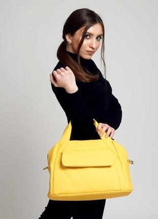 Жіноча спортивна сумка, шопер, ручна поклажа, сумка для мами / різні кольори6 фото