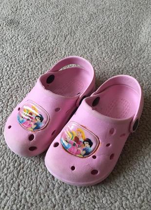 Аквашузы с принцессами disney