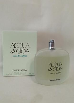 Ориганал giorgio armani acqua di gioia 100 ml