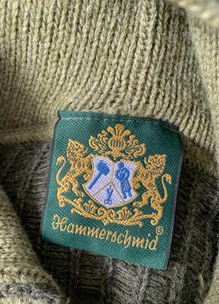 Жилет вязаный жилетка винтаж баварская шерсть hammerschmid6 фото
