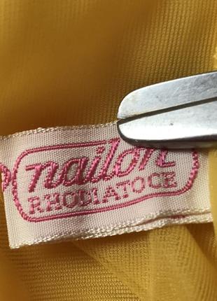 Нейлоновый винтажный ретро комплект в стиле 60 - ых от итальянского бренда velmar.7 фото