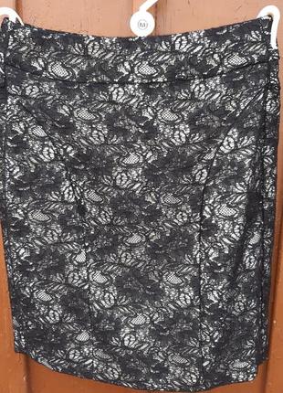 Юбка кружевна