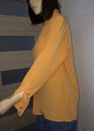 Modissa чудова блузка вільного крою з натурального шовку6 фото