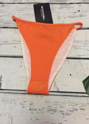 Plt prettylittlething низ купальник плавки трусы