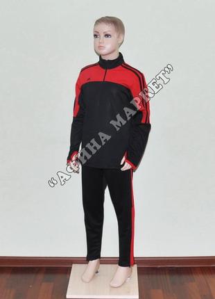 Футбольный тренировочный костюм red jb для детей (1777)3 фото