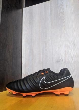 Бутси копочки шкіряні nike tiempo legend 7 academy fg1 фото