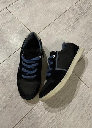 Кожаные кеды ecco оригинал размер 32