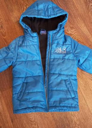 Демісезонна куртка на флісі lupilu 98 см