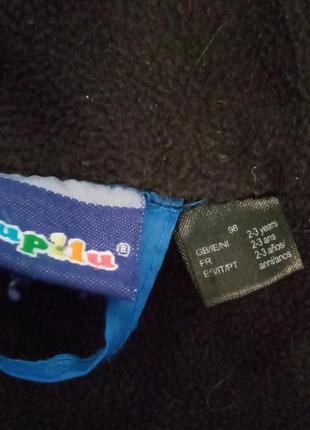 Демисезонная куртка на флисе lupilu 98 см2 фото
