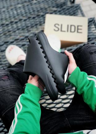 Тапки тапочки adidas yeezy slide black шлепки4 фото