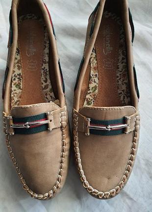 Нові фірмові туфлі voltinellis в стилі gucci 40р натуральна шкіра