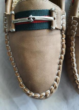 Новые фирменные туфли voltinellis в стиле gucci 40р натуральная кожа6 фото